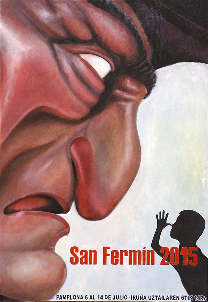 Cartel de San Fermín 2015: Kilikón, by Javier Erice Larumbe
