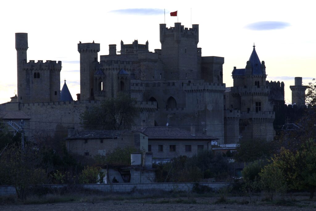 Palacio Real de Olite castle, the Navarra town where Bodegas Ochoa makes wine