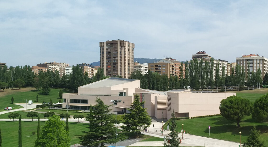 Museo Universidad de Navarra building on the Pamplona campus